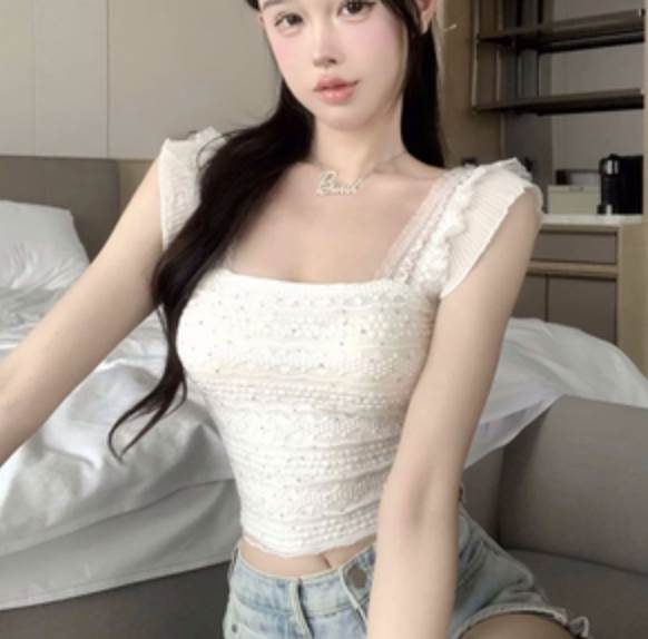 トップス 抜け感 きれいめ 抜け感 30代 タイト 主役級 ノースリーブ ラブリー カジュアル 20代 スリム ..