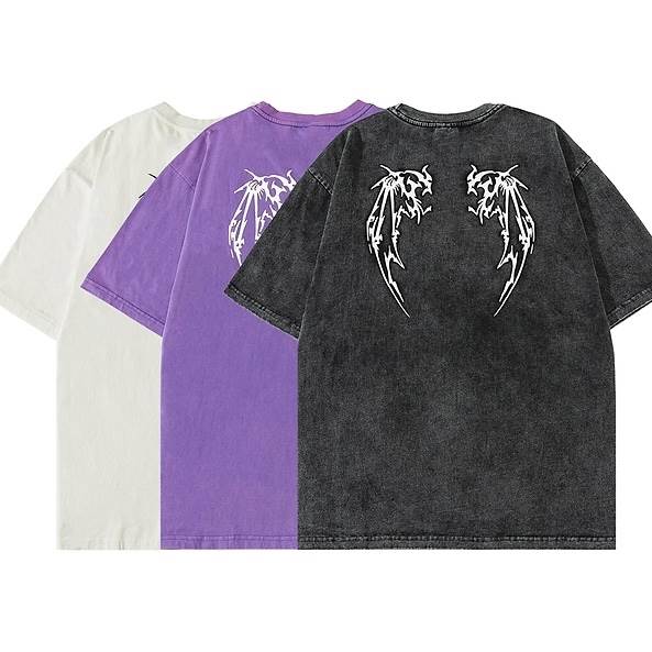 Rakuten - トップス Tシャツ ラフ Tシャツ 袖あり ラウンドネック マニッシュ ルーズ ボーイッシュ こなれ感 スポーティー クール レトロ お洒落 ドロップショルダー メンズライク 薄手 大人 トップス カジュアル 大人可愛い 襟なし 上品 かっこいい プルオーバー