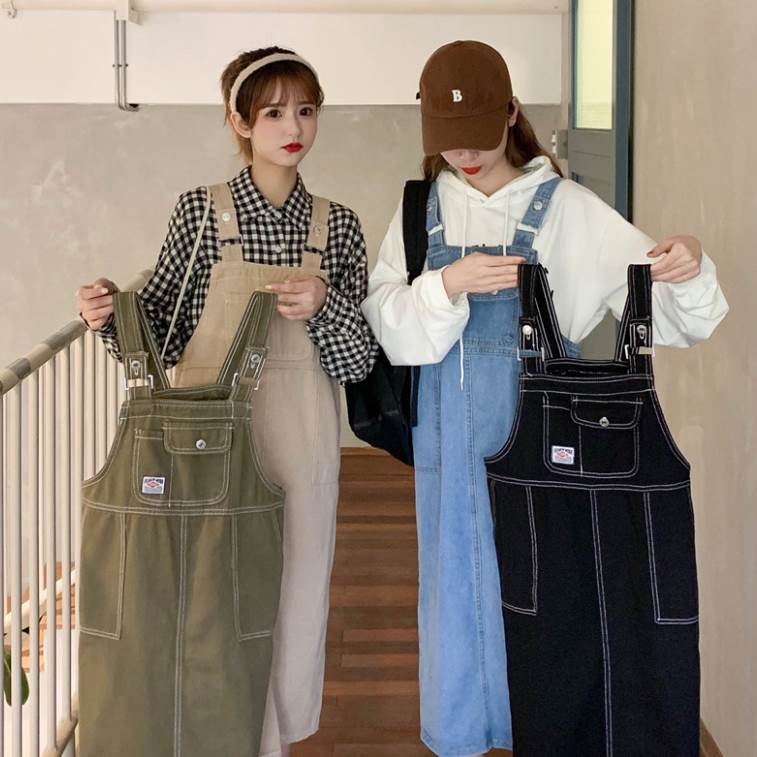 サロペット モダン シンプル モダン 夏 カラーデニム 個性的 バックスリット ラブリー 大人 春 デニム ..