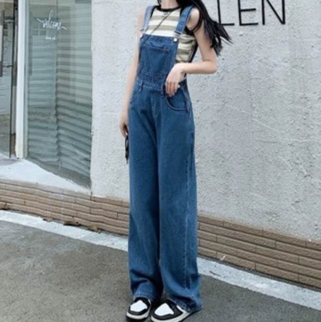 乐天商城 - ボトムス パンツ シンプル パンツ サロペット 春 存在感 デニムパンツ 10代 主役級 カジュアル 冬 シーズンレス ラフ 20代 オールシーズン 秋 かっこいい ボトムス 夏 かわいい 大人可愛い お洒落 デニム きれいめ