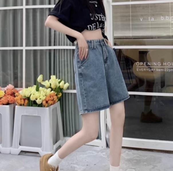 乐天商城 - ボトムス パンツ お洒落 パンツ デニムパンツ シンプル 夏 大人可愛い 存在感 レトロ シーズンレス 秋 無地 ショート丈 ショート カジュアル 春 かっこいい ボトムス オールシーズン 冬 かわいい ラフ 主役級 きれいめ
