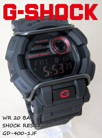 CASIOG-shockメンズ腕時計【GD-400-1JF】(正規品)【02P11Aug14】【_包装】