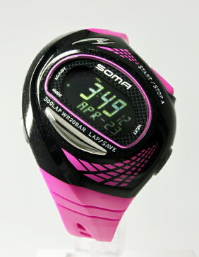 【7年保証】ソーマ（soma）ランニング腕時計 Run ONE 300 TRIATHLON 【DWJ21-0006】