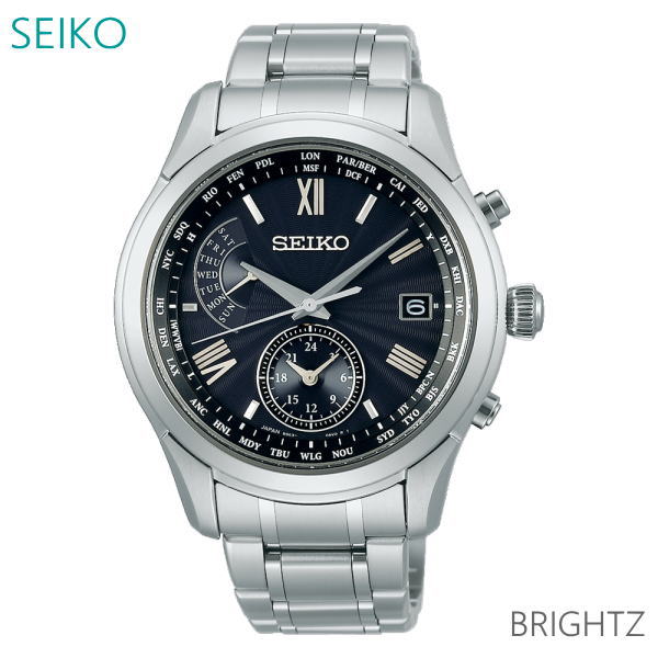 ブライツ メンズ 腕時計 7年保証 送料無料 セイコー ブライツ ソーラー 電波 SAGA309 正規品 SEIKO BRIGHTZ