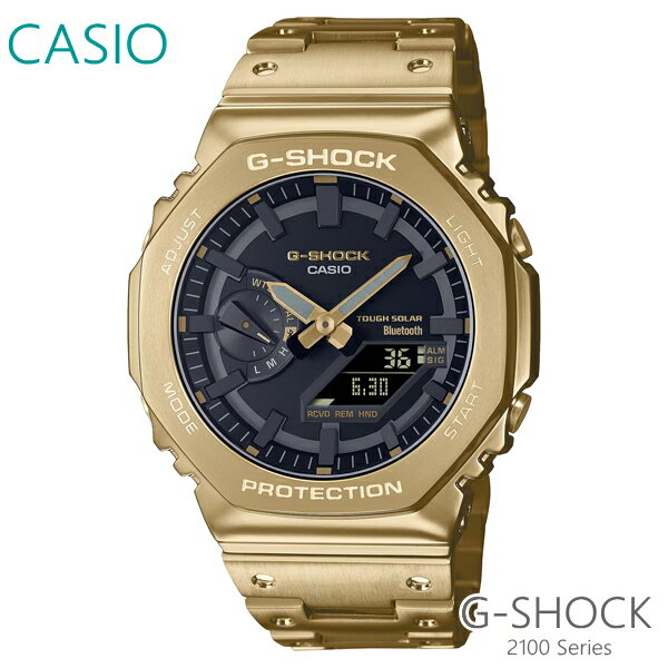 カシオ G-SHOCK 腕時計（レディース） メンズ 腕時計 7年保証 送料無料 カシオ G-SHOCK アナ×デジ G- 正規品 CASIO FULL METAL GM-B2100GD-9AJF
