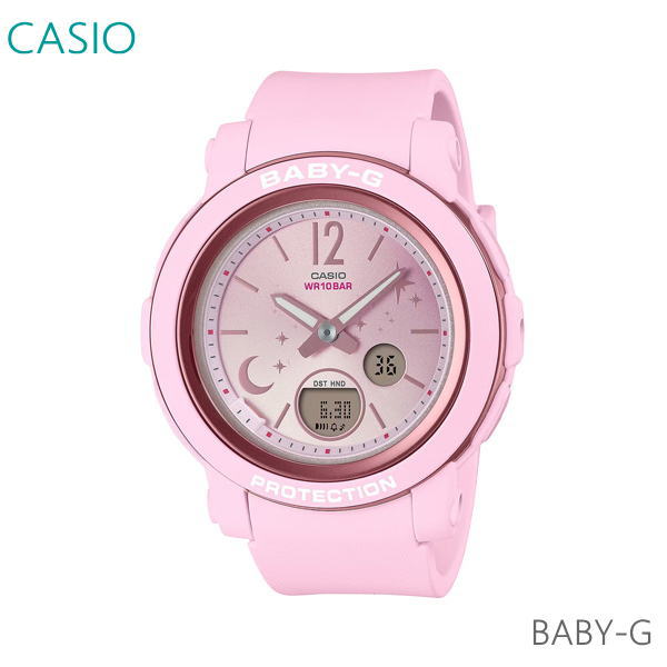 Rakuten - レディース 腕時計 7年保証 カシオ BABY-G アナ×デジ BGA-290DS-4AJF