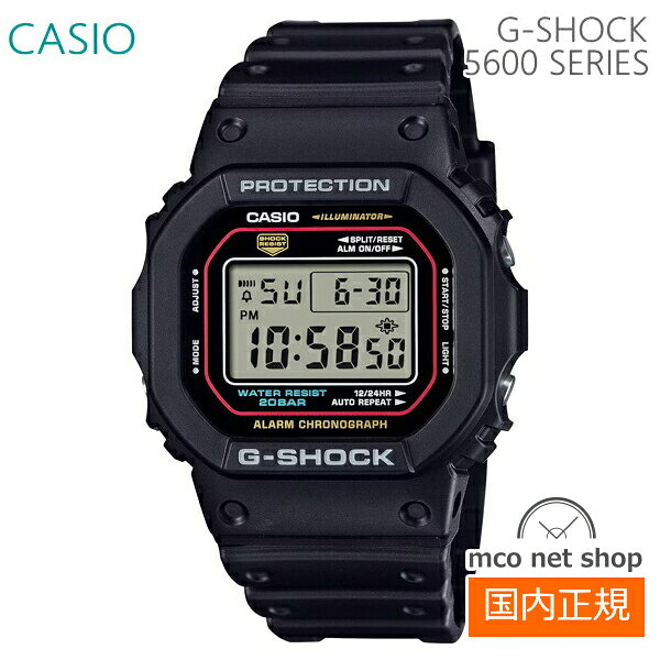 Rakuten - メンズ 腕時計 7年保証 カシオ G-SHOCK デジタル DW-5600RL-1JF 正規品 CASIO 5600 SERIES