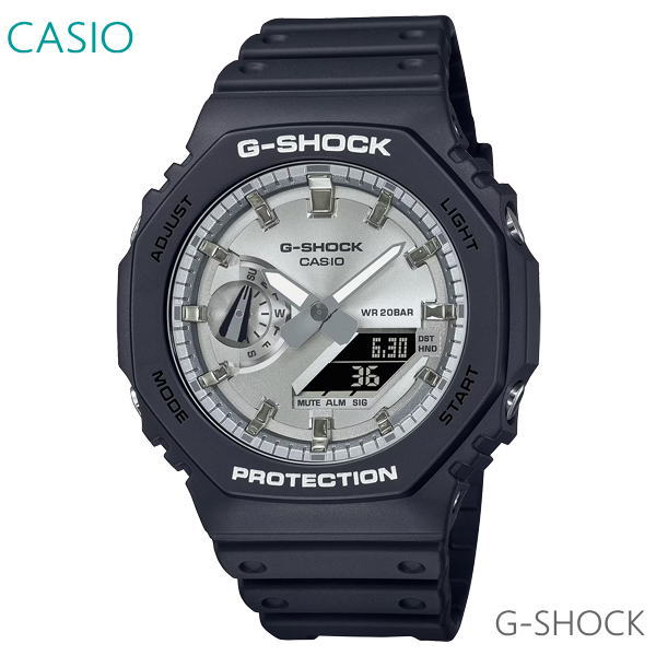 樂天商城 - メンズ 腕時計 7年保証 カシオ G-SHOCK アナ×デジ GA-2100SB-1AJF 正規品 CASIO
