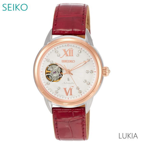 セイコー ルキア 腕時計（レディース） レディース 腕時計 7年保証 送料無料 セイコー ルキア 自動巻 SSVM056 正規品 SEIKO LUKIA