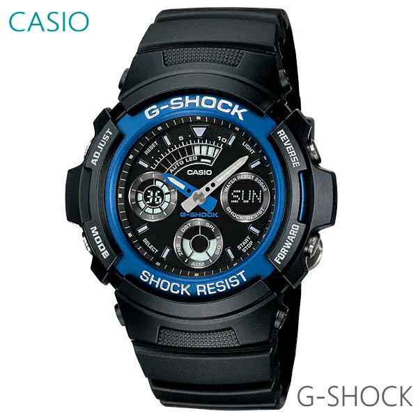 Rakuten - 【7年保証】CASIO G-shock メンズ　男性用腕時計アナログ／デジタルのコンビネーションモデル【AW-591-2AJF】（国内正規品）
