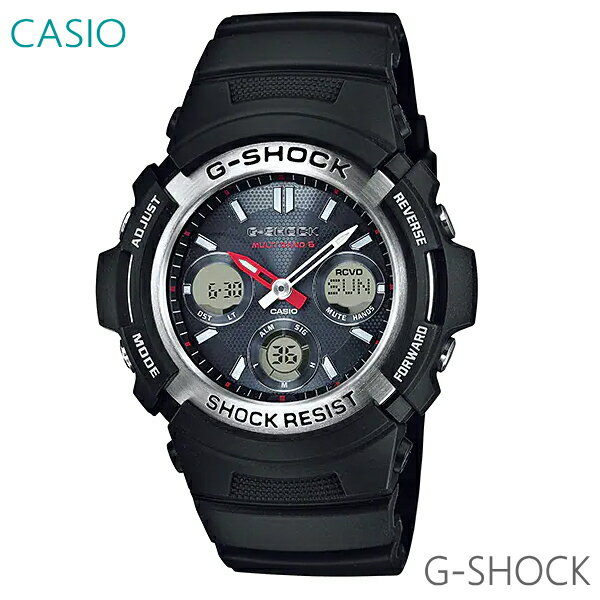 楽天mco net shop【7年保証】G-SHOCK メンズ　男性用ソーラー電波腕時計【AWG-M100-1AJF】（国内正規品）