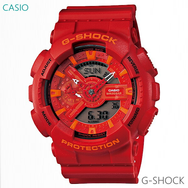  ӻ 7ǯݾ  G-SHOCK Blue and Red Series GA-110AC-4AJF  CASIO ...