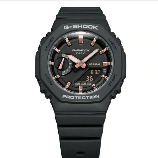 mco net shopのレディース 腕時計 7年保証 カシオ G-SHOCK GMA-S2100-1AJF 正規品 CASIO アナログ×デジタル｜アングル2