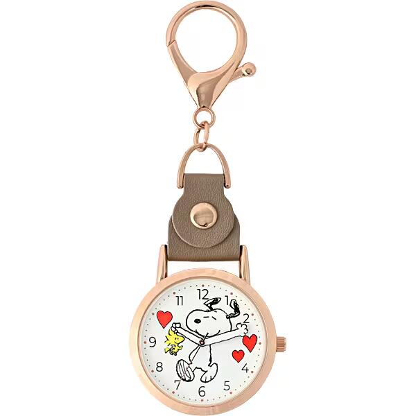 SNOOPY フック付き ウォッチ キーホル