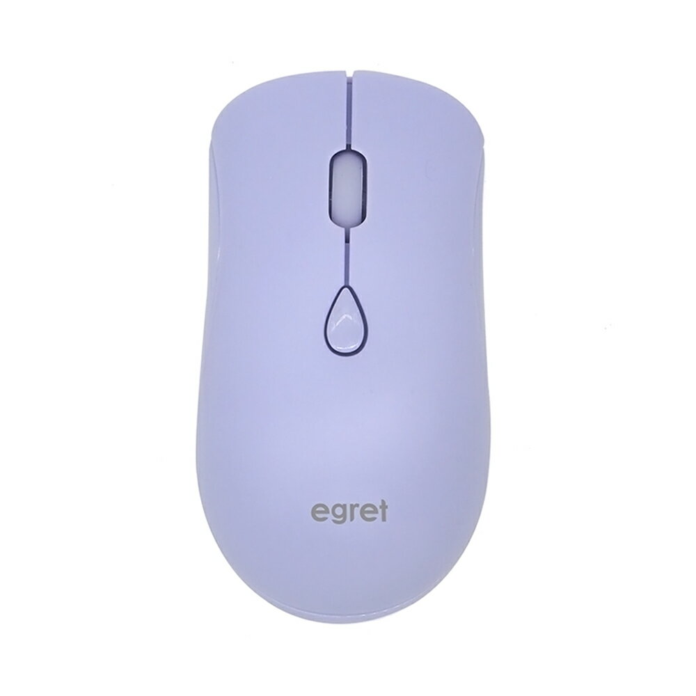 EGRET Bluetooth5.0/3.0/ 2.4G 3モード対応充電式無線マウス SweetIE ラベンダーラテ EM23-S1