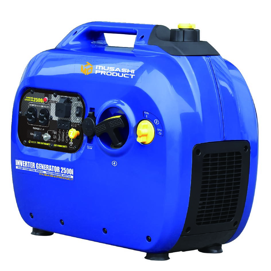 最大出力2.4KVA　インバータ−発電機　 1-ING2500i