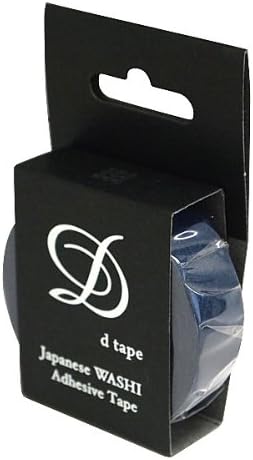 和紙マスキングテープD tape/プレーン/15MM/ネイビー DT15-PLAIN-NVナカバヤシ