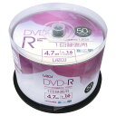 【在庫限り特価品】lazos CPRM対応 DVD-Rメディア 16倍速 50枚入 スピンドルケース ホワイトプリンタブル 4.7GB/120min L-CP50P /スポーツ/記念/撮影/録画/記録