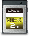 SUNEAST ULTIMATE PRO CFexpress Type Bカード 2TB SE-CFXB2TBA1700