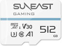 SUNEAST GAMING@LPV[Y microSDJ[h@512GB@Ǎ95MB@80MB/b SE-MSD512GMON