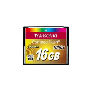 【送料無料】【正規国内販売代理店】トランセンド(Transcend)ジャパン コンパクトフラッシュ1000倍速 16GB TS16GCF1000【送料込み】