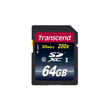 【ネコポス便送料無料】【正規国内販売代理店】トランセンド(Transcend) SDXC 64GBカード TS64GSDXC10【10P03Dec16】【smtb-u】【送料込み】