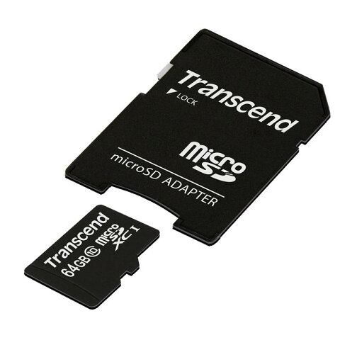 【ネコポス便送料無料】【正規国内販売代理店】トランセンドmicroSDXCカード 64GB 5枚セット Class10 TS64GUSDXC10-5P【10P03Dec16】