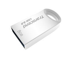 Transcend USBメモリ MLC採用 8GB USB3.1 & USB 3.0 キャップレス シルバー TS8GJF720S