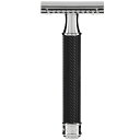 ミューレ TRADITIONAL クラシックレイザー(両刃カミソリ)/クローズドコム・メタルブラック 替刃一枚付属 (R89BLACK)[ 髭剃り ホルダー 両...