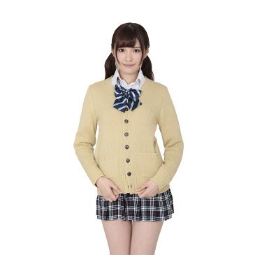 【A&T Collection】【しんぷる with カーデ　ベージュ】40%OFF あす楽 サイズM コスプレ 制服　セット セーラー服 女子高生 ライブ服 パーティー かわいい 激安 洗濯可