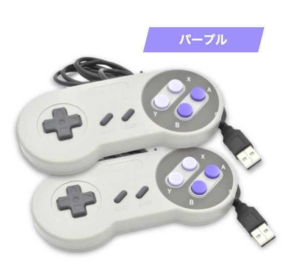 USBコントローラUSBコントローラー2個セットUSBクラシックゲームパッドRaspberryPi在庫品