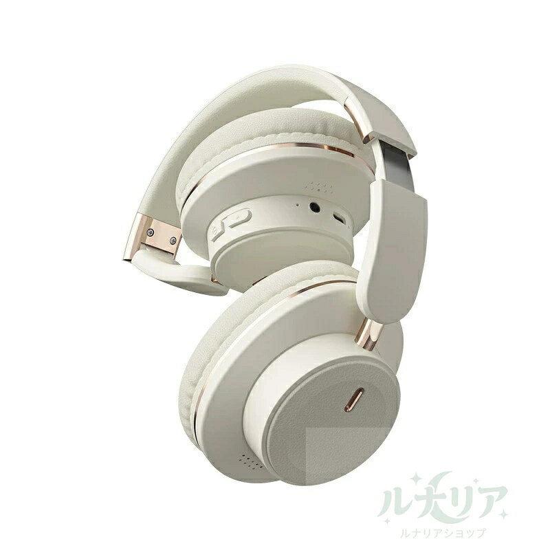 H9-ANC ヘッドホン型 Bluetooth イヤホン ワイヤレスヘッドホン ノイズキャンセリ...