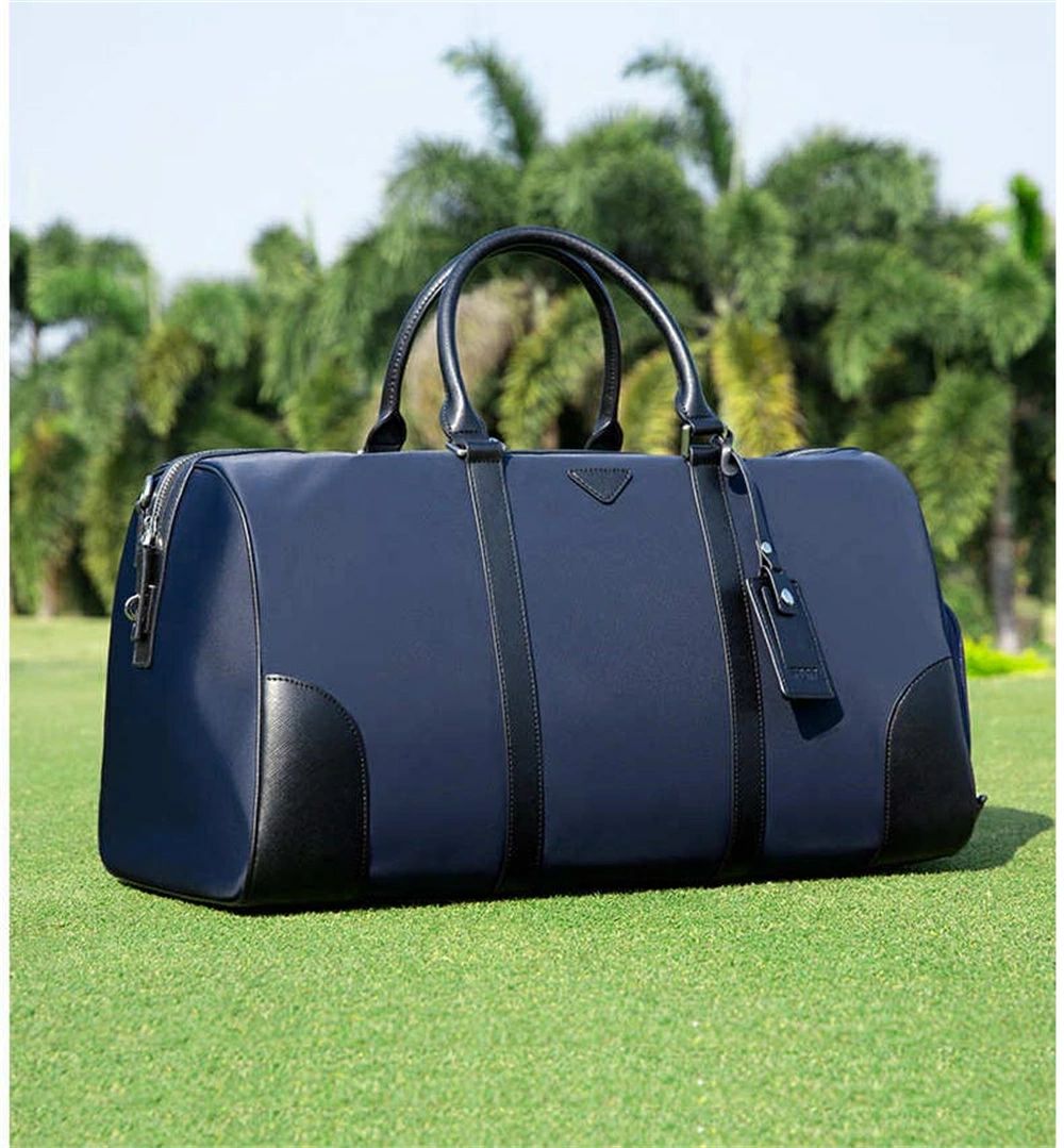 乐天商城 - 【PGM】ゴルフバッグ 二段 ゴルフ用バッグ ボストンバッグ トートバッグ スポーツ 旅行バッグ　鞄　シューズ収納付き ショルダーバッグ カバン 2way