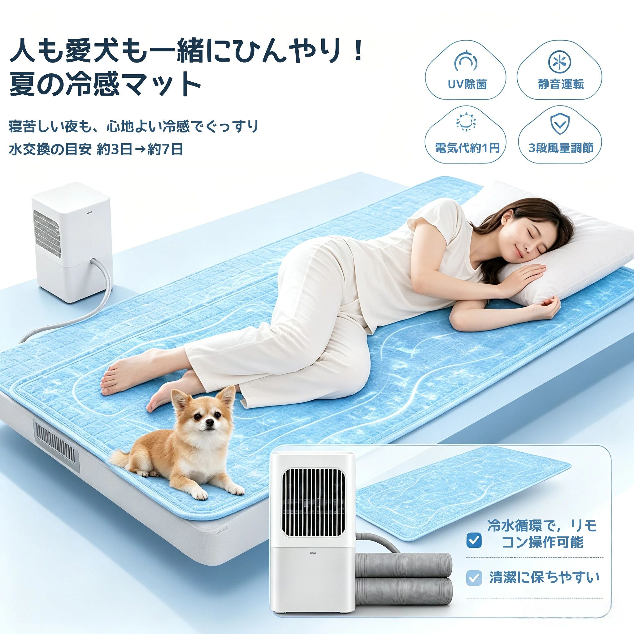 楽天市場】ひんやり 敷きパッド（家電）の通販