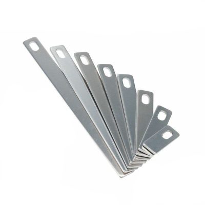 樂天商城 - 0050 汎用タイプアルミステー ストレート1穴 全長75×幅19mm (Φ6mm×16mm) 【送料無料】【南海部品取扱】【ナンカイ】