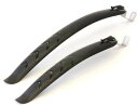 SUNNY WHEEL ロードフェンダー前後セット(クイックタイプ)【スポーツ自転車】【泥除け】【フロントフェンダー】【リアフェンダー】: