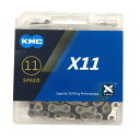KMC-X11-SV/BK X11 11S用チェーン シルバー/ブラック 118L【自転車】【KMC】