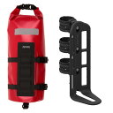 7051 Z ADVENTURE フォークパック バッグ&ホルダーセット レッド/ブラック 6 L【自転車】【ロードバイク】【サイクリング】【ZEFAL】