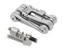 80554 FORCE 携帯ツールセット 12機能 シルバー【自転車】【ロードバイク】【FORCE】【工具】