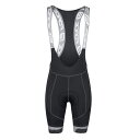 305485 BIBショーツ FAME メンズ ブラック/グレー FORCE XS S M L XL 【自転車ウェア】【サイクリングウェア】【ビブショーツ】【メ...