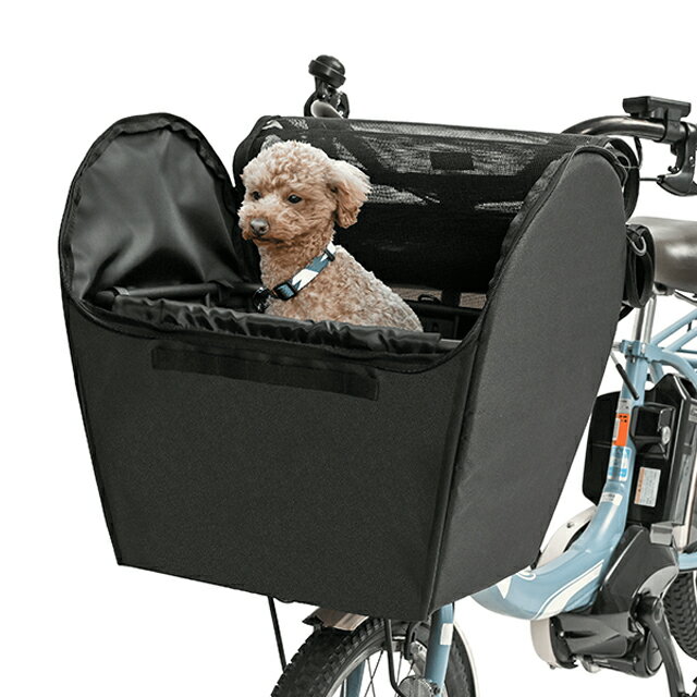 自転車 ペットインバスケットカバー ワイドタイプ 電動アシスト ペット 小型犬 バ...
