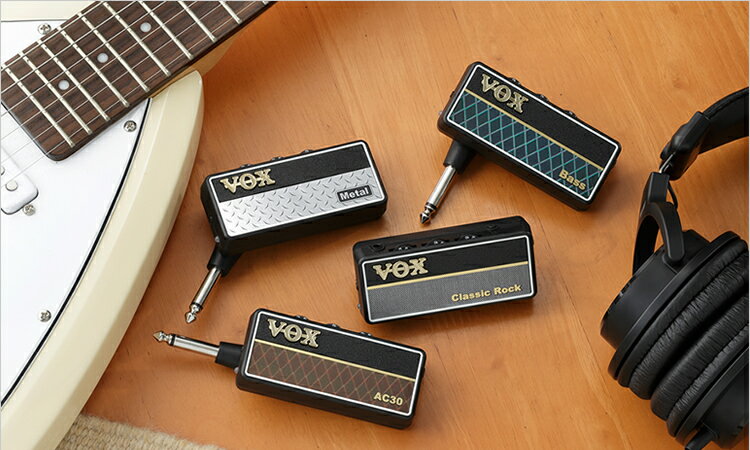 《VOX amPlug 2 / AP2》VOX ヘッドフォン アンプ 【アンプラグ / ニュー モデルは4種類】【 AC30 / Classic Rock / Metal / Bass 】 【KK9N0D18P】【RCP】