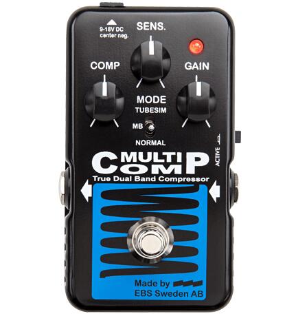 EBS MULTICOMP Blue Label True Dual Band Compressor 《マルチコンプ・ブルー・ラベル》 コンプレッサー (multi comp) 【KK9N0D18P】【RCP】