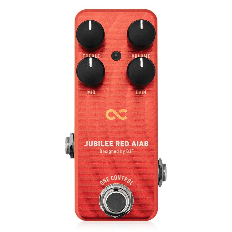 One Control / Jubilee Red AIAB 《オーバードライブ/ディストーション》ワンコントロール / ジュビリーレッドエーアイエービー【KK9N0D18P】【RCP】