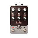 Universal Audio UAFX Ruby '63 Top Boost Amplifierjo[TI[fBI AvV~[^[