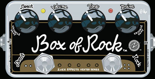 【限定特価！】【在庫有り・即出荷】ZVEX (z.vex) BOX OF ROCK Vexter Series”DISTORTRON ENGINE” ディストーション 【KK9N0D18P】【RCP】