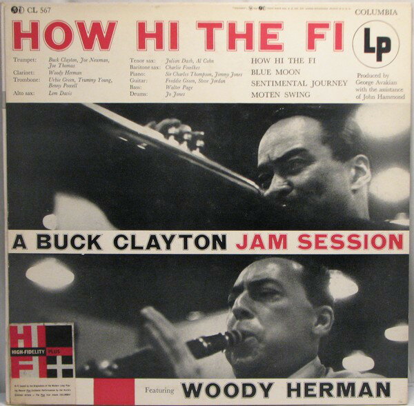 BACK CLAYTON　バック・クレイトン　feasturing　Woody Herman　ウディ・ハーマン　/　HOW HI THE FI180g重量盤 アナログ レコード　2LP【KK9N0D18P】