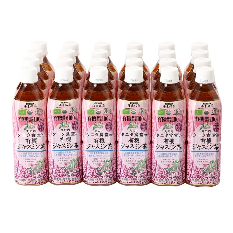 香り高い味のジャスミン茶です。 内容量:500ml×24本