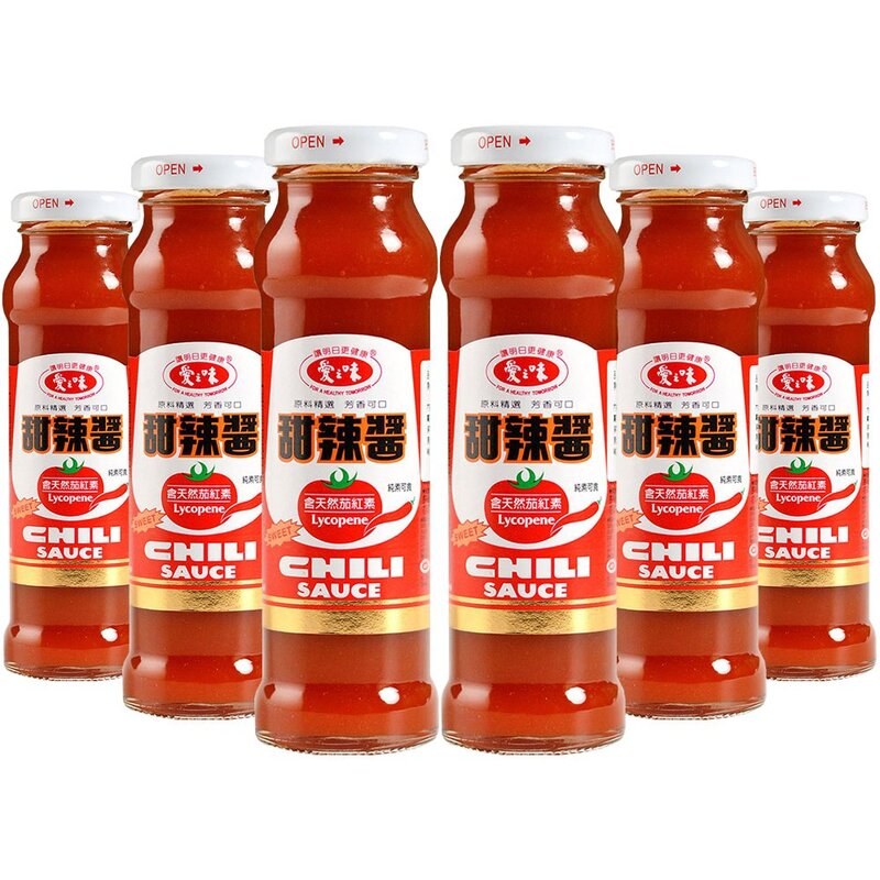 原材料:トマト、唐辛子、砂糖、食塩、椎茸エキス、クエン酸 内容量:165g×6本 商品サイズ(高さx奥行x幅):15.8cm×9.8000000000000007cm×14.5cm