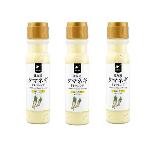 原材料:調整豆乳(国内製造)、マヨネーズ、糖類(果糖ぶどう糖液糖、砂糖)、醸造酢、ダイスカットタマネギ、食用植物油脂(なたね油、大豆油)、食塩、魚醤(魚介類)、ナチュラルチーズ、ごま、西洋わさび、香辛料、ガーリックパウダー/酒精、香料、調味料(アミノ酸等)、増粘剤(キサンタン)、香辛料抽出物、(一部に小麦・卵・乳成分・ごま・大豆・魚醤(魚介類)を含む) 内容量:200ml×3 カロリー:38kcal 商品サイズ(高さx奥行x幅):19.0cm×4.3cm×4.3cm